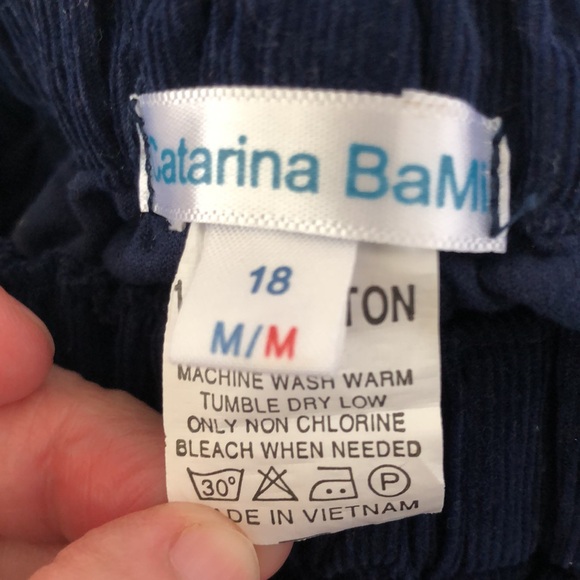 Catarina Bami toddler hand embroidered bloomer diaper cover shorts - Picture 15 of 16